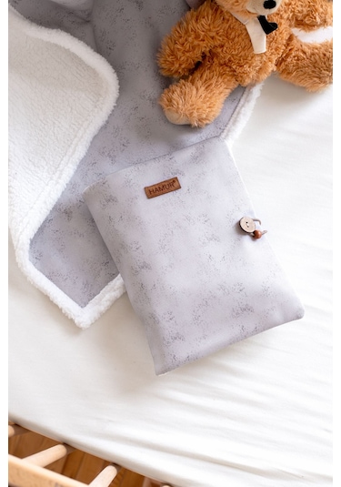 Anne Bebek Bakım Çantası Yenidoğan Alt Açma Değiştirme Düzenleyici Çantası Organizer Solid Gri Çok Renkli