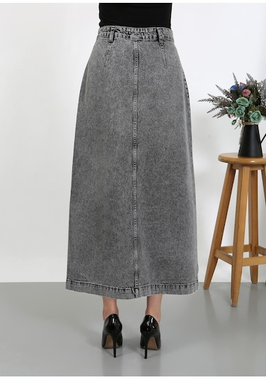 Tesettür Etek Siyah