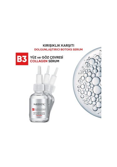 Nedox   Dolgunlaştırıcı Kolajen Serum 60 ML