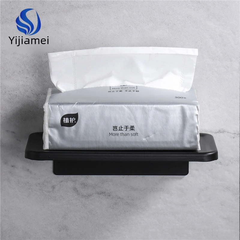 Monyee Banyo Alüminyum Kağıt Tutucu, Telefon Tutucu, Delme/delmesiz Montaj, Modern Minimalist Tasarım, Siyah-g Serisi Diğer