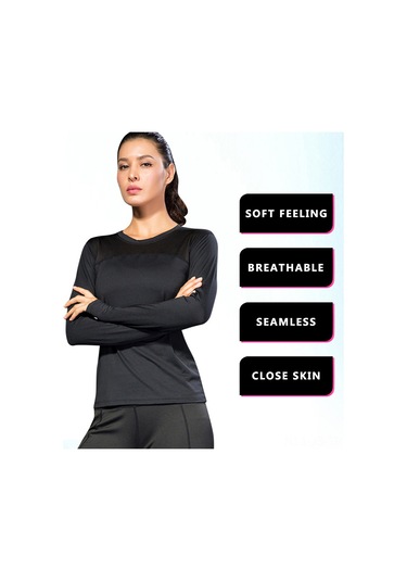 Jeemson Kadınlar İçin Rahat Ve Şık Hızlı Kuruyan Spor Tişört - Çeşitli Renkler Gül