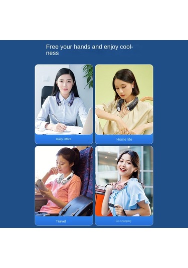 Ambition 1 Adet Asılı Neckfan Tip-c Dilsiz Çok Fonksiyonlu