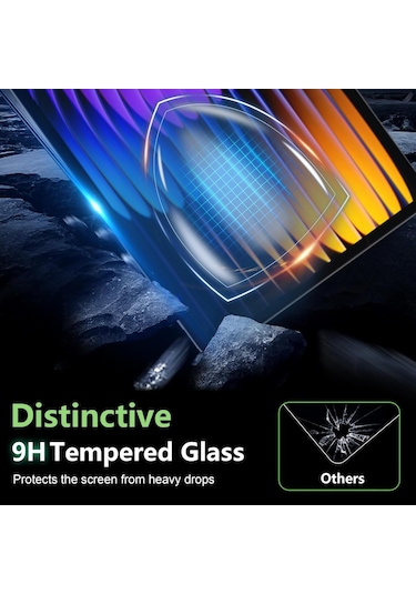 Samsung Uyumlu Galaxy Tab S10 Fe+ Plus 13.1inç Tablet Nano Ekran Koruyucu Kapaklı Kılıf