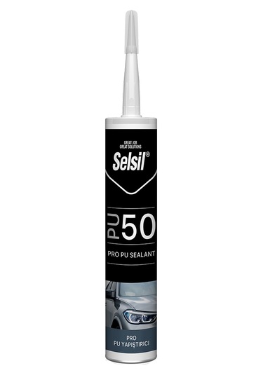 Selsil Pu Mastik 40 Siyah Kartuş 280ml
