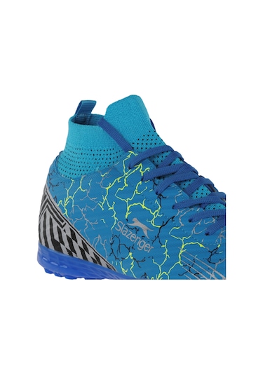 Slazenger CORNER Unisex Halı Saha Saks Mavi Futbol Ayakkabısı