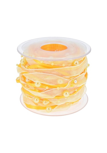 Suntek Boncuk Şerit Şifon Şal Rulo Aplike Boncuklu Giyim