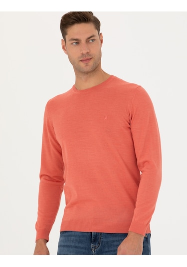 Pierre Cardin Erkek Somon Kazak /triko 50270054-vr047 Somon