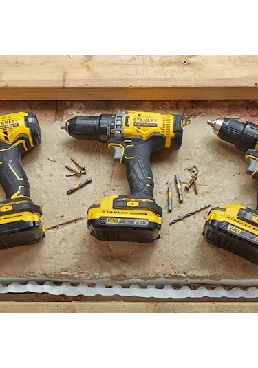 Stanley SBD710C2K 20 V 1.5 Ah Akülü Vidalama Darbesiz