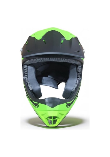 Asistan Full Face Tam Korumalı Kask 55-56 Yeşil