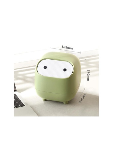 Ninja Masaüstü Çöp Kutusu Mini Çok İşlevli Çift Katmanlı Presli Çöp Kutusu Kapaklı Ev Tipi Mini Çöp Saklama Kutusu Yeşil Ninja Masaüstü Çöp Kutusu Mini Çok İşlevli Çift Katmanlı Presli Çöp Kutusu Kapaklı Ev Tipi Mini Çöp Saklama Kutusu Yeşil