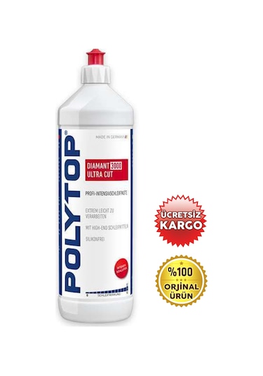 Polytop Diamant 3000 Ultra Cut Çizik  Pasta 1 Lt