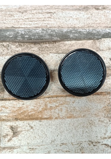 Motosiklet Koyu Gri Reflektör Takım