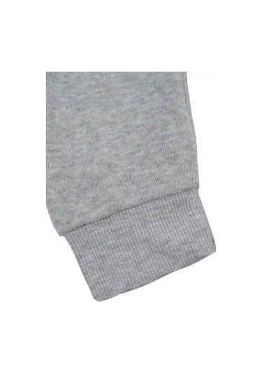 Kışlık Kapüşonlu Sweatshirt, Çocuk Pretty Girl Baskılı Gri