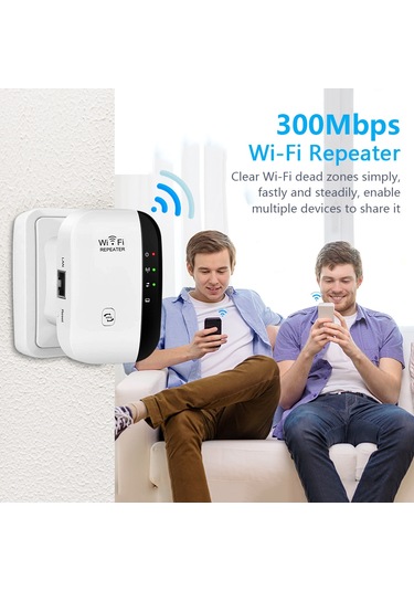 Geeksen Repeater Wi-fi Genişletici Sinyal Güçlendirici