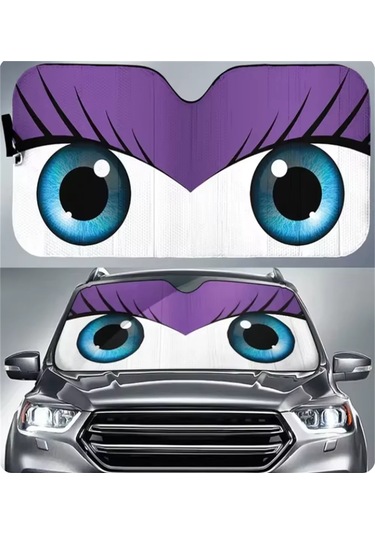 Goldenqian Moda Araba Ön Pencere Siperliği 70x130 Cm Güneşlik Güneş Koruyucu Perde Güneş Şemsiyeleri Reflektör Anti Uv Koruyucu Nazar 14