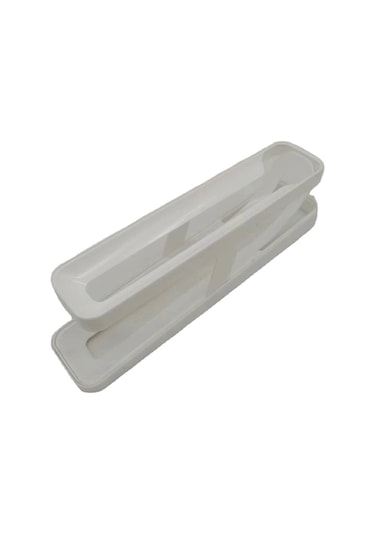 Ranyeek Beyaz Ev Fırınında Yumurta Saklama Kutusu - Ev Ve Mutfak İçin Kolay Kullanım, Dayanıklı Materyal Beyaz