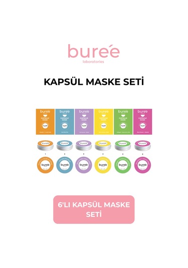Buree 6'lı Maske Seti