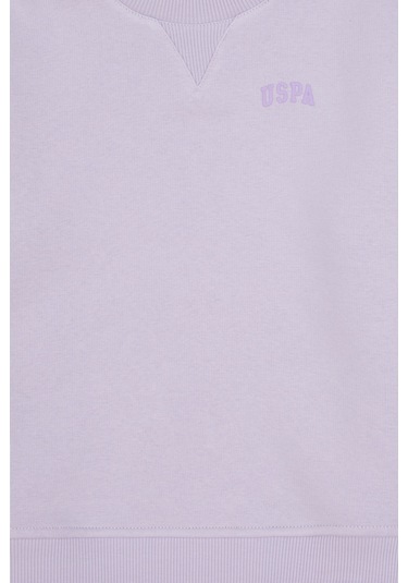 U.s. Polo Assn. Kız Çocuk Lila Sweatshirt 50316810-vr245 Lavanta