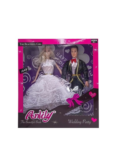 Anlily Gelin Ve Damat Bebekler -oyd-02264