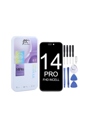 Apple Uyumlu iPhone 14 Pro İçin Jk Hücre İçi Lcd Ekran