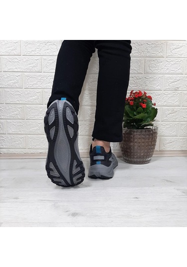 M.p 1607 Gri Yumuşak Taban Hafif Erkek Spor Ayakkabı Gri