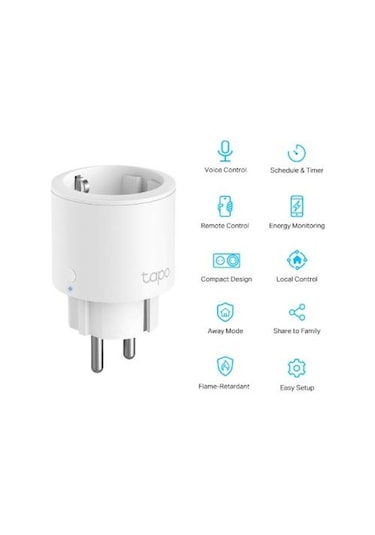 TP-Link TAPO P115 MINI Wi-Fi AKILLI PRİZ (TEKLİ)