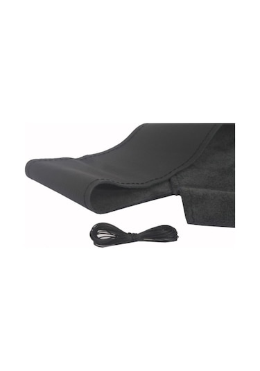 Neebs Hakiki Dana Deri Direksiyon Kılıfı Siyah