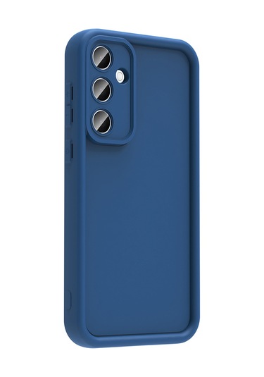 Mobilefix Galaxy Uyumlu A56 Kılıf Kamera Korumalı Ananas Kapak - Mürdüm Mürdüm