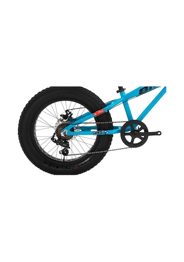 Bisan Limit 20 J 7 Vites Geniş Tekerlekli Çocuk Bisikleti Mavi - Turuncu