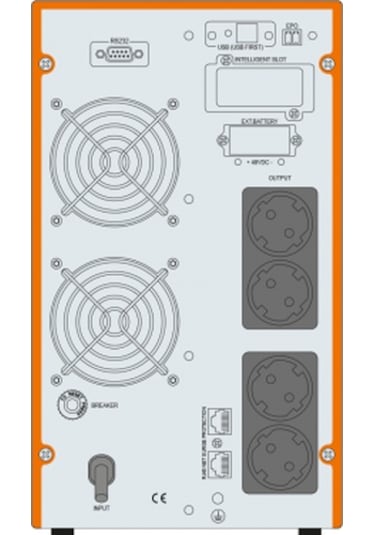 Makelsan Powerpack Se 3 Kva Online Ups 6x7a Akü