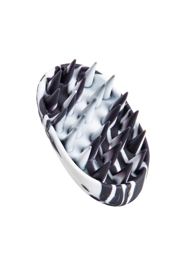 Suntek Saç Derisi Masaj Aleti Yıkama Bakım Fırçası Ev Banyo Siyah