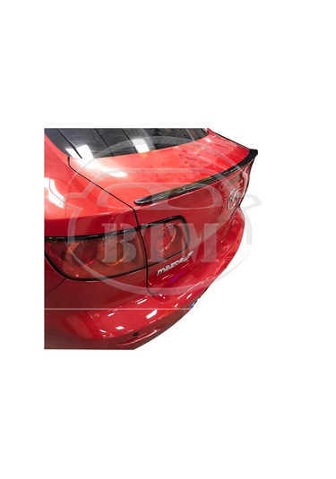 Mazda 3 Bagaj Üstü Spoiler Piano  Black