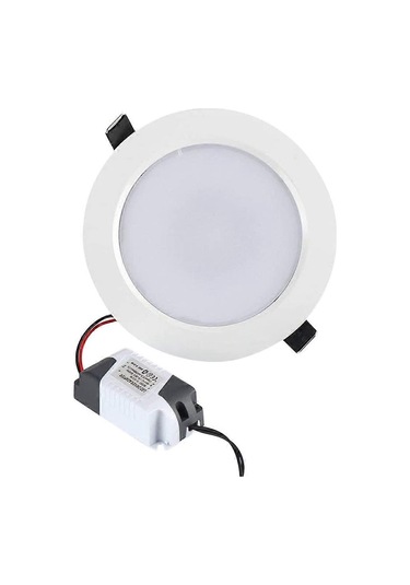 5w Led'li Gömme Aydınlatmalı Ir Uzaktan Kumandalı 16 Renk Ve 4 Yanıp Sönme Modu Kısılabilir Rgbw Renk Değiştiren Projektör Tavan Lambası Çok Renkli