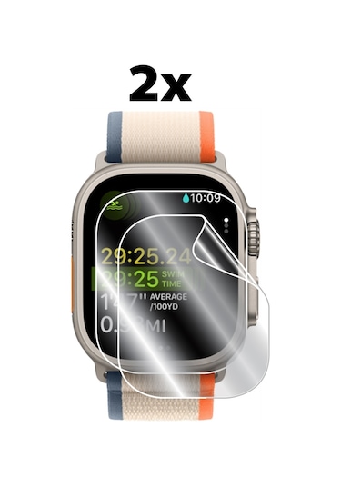 iOS Uyumlu Watch Ultra 2-1 IPG Ekran Koruyucu (2 Adet)