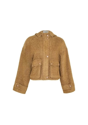 Armine Tüvit Kumaşlı Mont 24k5702 Camel Camel