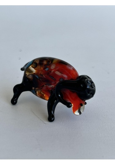 El Yapımı Murano Cam Koç Biblo A49-01