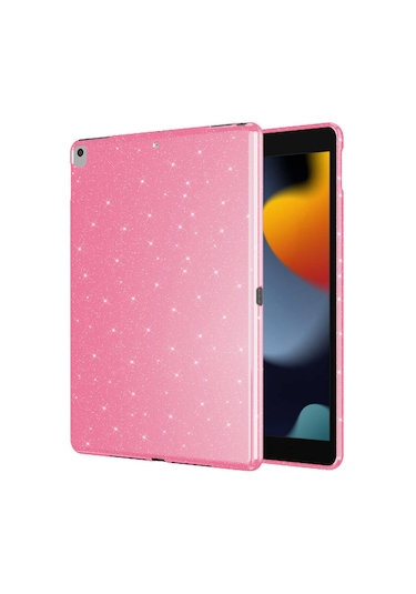 More Tr Apple iPad Pro 10.5 7 Nesil Simli Parlak Görünümlü Uyumlu Tablet Koton Kıl Tablet Kılıfı