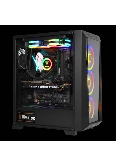 Gamdias Talos M1 Elite 750W 80+ Bronze ARGB Tempered Glass Gaming Kasa