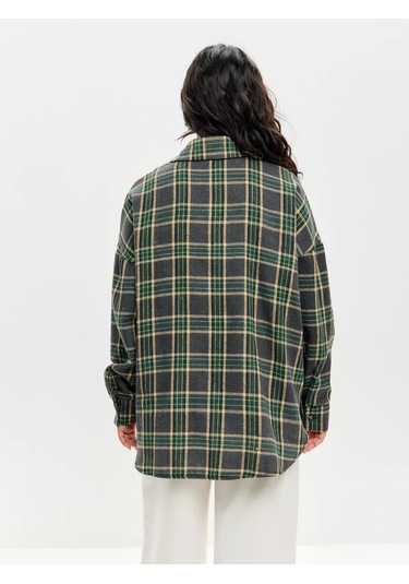 Onso Flanel Oversize Ekose Gömlek 398669960