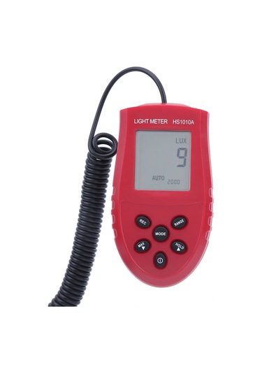 Ximistore9 Hs1010a Dijital Işık Ölçer, Yüksek Hassasiyetli Otomatik Aralık, Fc/lx Ölçümü, Abs Malzeme, Taşınabilir Fotonometre