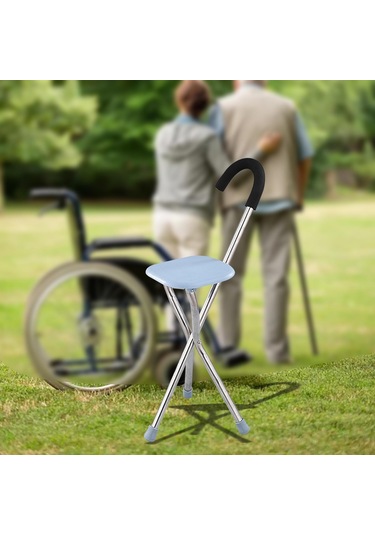 Suntek Katlanır Baston Koltuk Gri