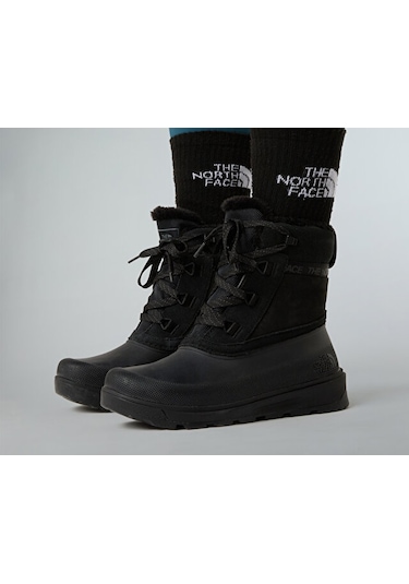 The North Face W Shellista V Shorty Wp Kadın Kar Botu Nf0a8d8zkx71 Siyah Siyah