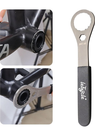 Suntek Taşınabilir Bisiklet Bb Anahtarı Evrensel Alt Bb44 Gümüş Siyah Çok Renkli