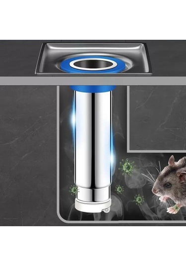 Suntek Kanalizasyon Çekirdek Çamaşır Küvet Duş Uzunluk-11cm