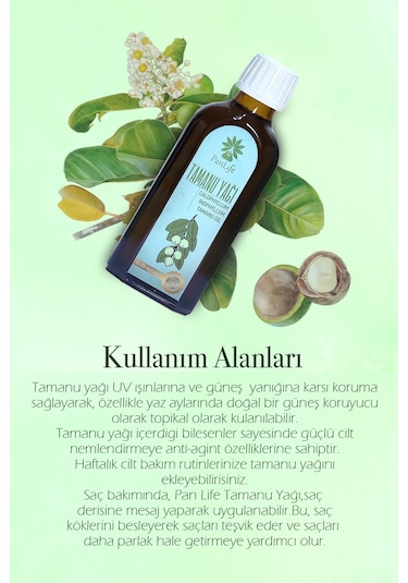 Panlife Tamanu Yağı 100 ML