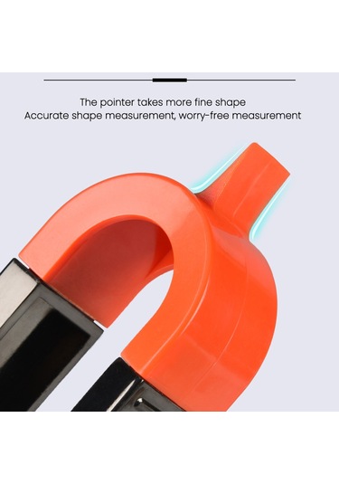 Geevorks Ağaç İşleme Ölçme Kontur Ölçer Kilitli Çok Fonksiyonlu Çok Renkli