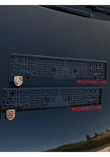 Porsche Uyumlu Plakalık Set