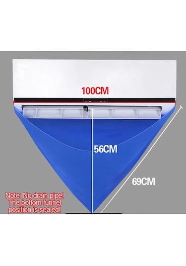 Klima Temizleme Kapağı Fırça Filtre Su Torbası