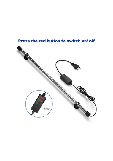 Novahub Su Geçirmez Led Akvaryum Aydınlatma - 4w-12w Enerji Tasarruflu Çok Renkli Işık, Yüksek Kaliteli Çok Renkli Çok Renkli