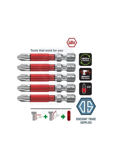 Wiha 7041ty Ty Bits Uç Seti 49mm Yıldız Ph2 5p 42119